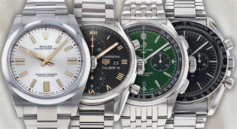 Feature: Rolex versus Omega versus TAG Heuer versus Breitling 